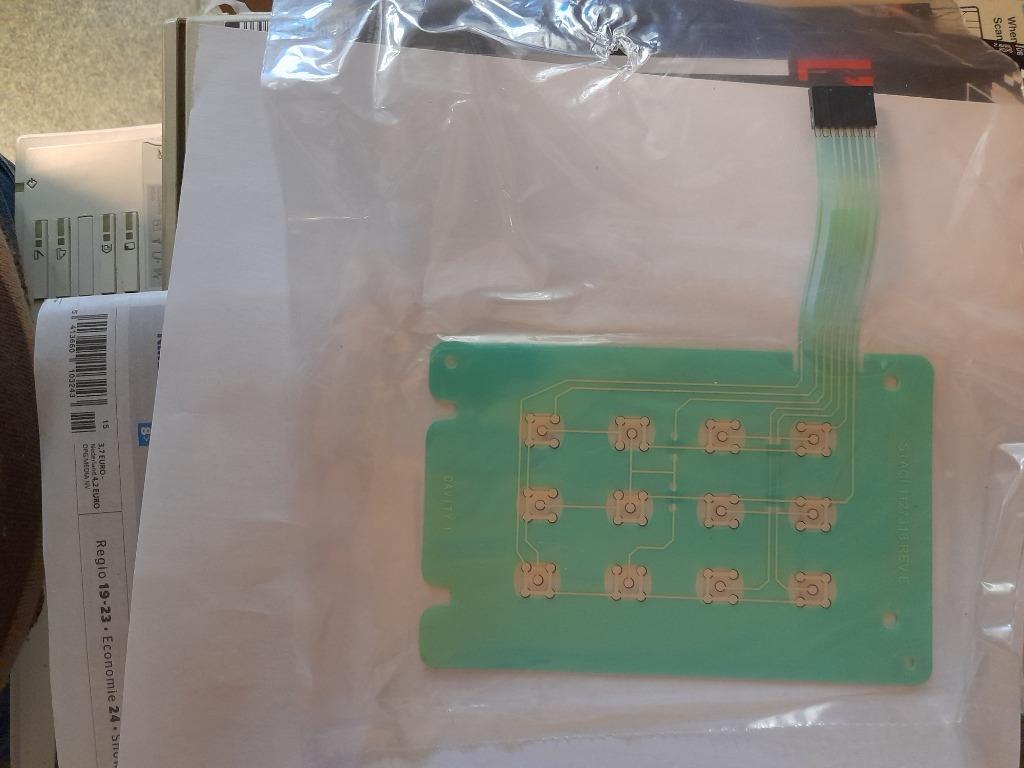 VENDO VUE 30 & 40 SODA VENDING MACHINE MEMBRANE SWITCH or KE, Ophalen of Verzenden, Dranken