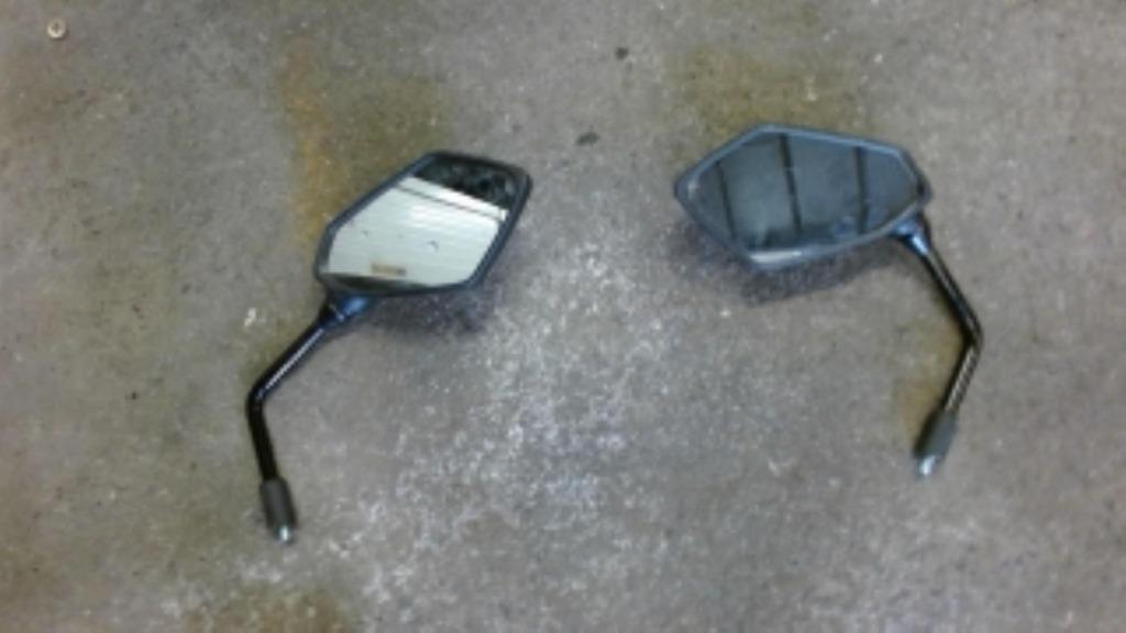 retroviseur  gauche kawasaki 900 vn, Enlèvement ou Envoi, Utilisé