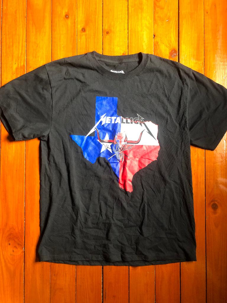 Metallica Arlington texas 2021 new event shirt size L, Ophalen of Verzenden, Zo goed als nieuw