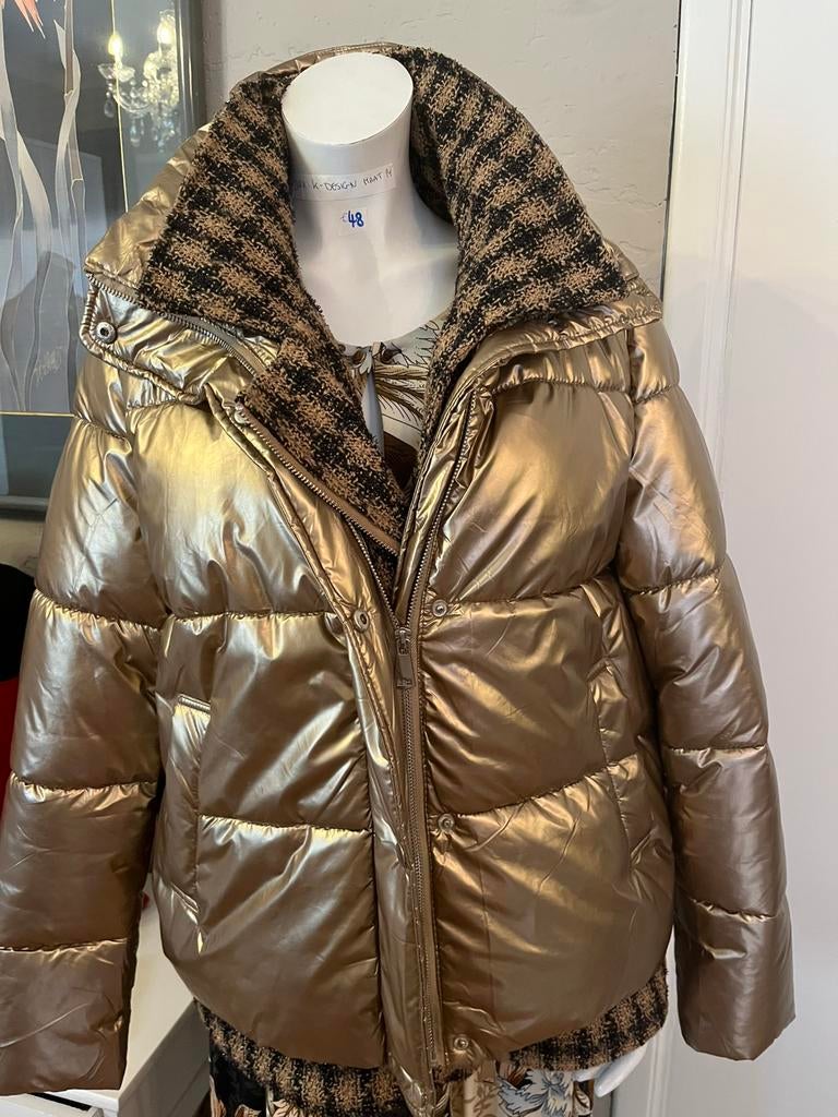 Anorak doré avec attrape-vent taille L, Vêtements | Femmes, Enlèvement ou Envoi, Comme neuf, Taille 42/44 (L)