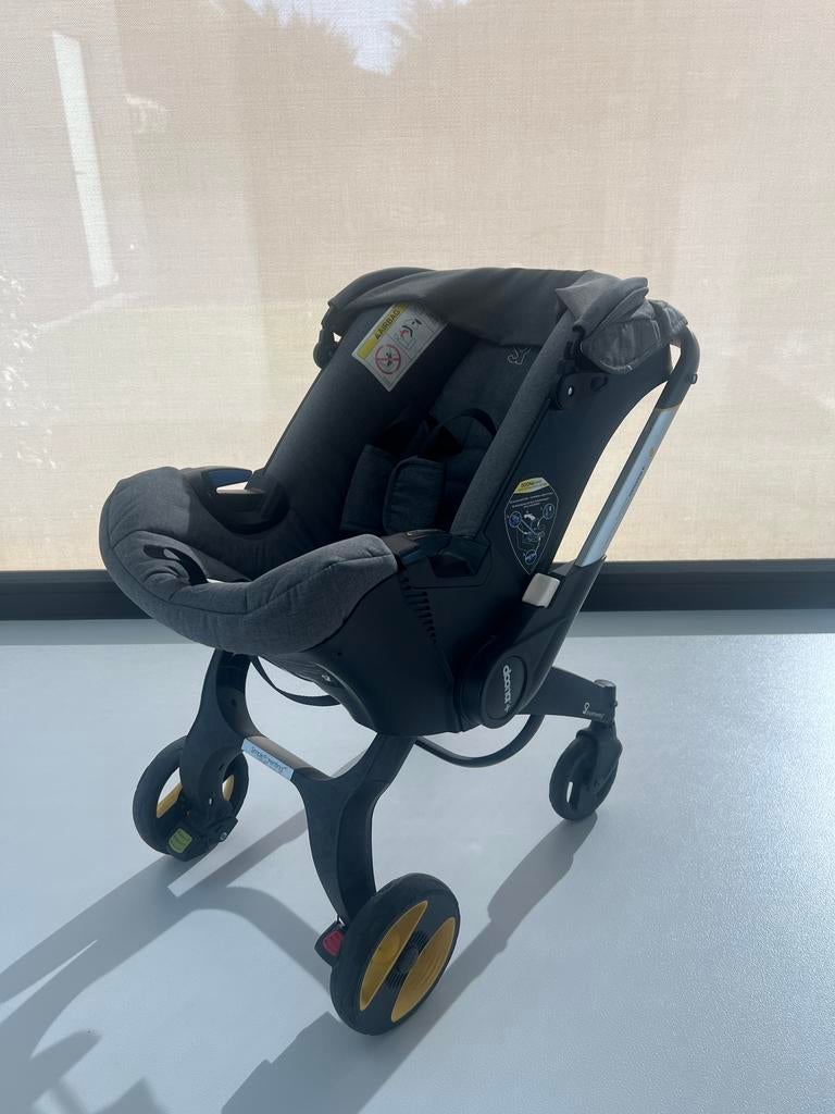 Doona incl verkleinkussentjes en zweetkussentje, Ophalen, Gebruikt