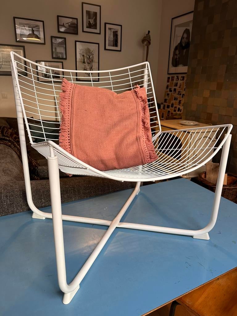 Loungefauteuil Skålboda - IKEA/wit, Tuin en Terras, Ophalen, Zo goed als nieuw