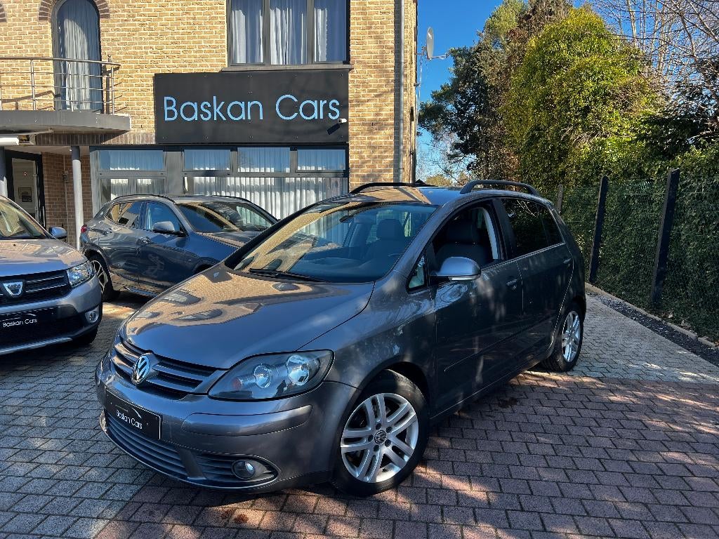 VW Golf Plus 1.4i/M2009/125.000KM/AIRCO/12M GARANTIE, Zwart, Electronic Stability Program (ESP), Handgeschakeld, 5 deurs