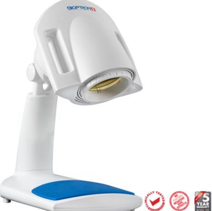 Bioptron Pro 1 Lichttherapie Lamp met Statief, Ophalen, Zo goed als nieuw