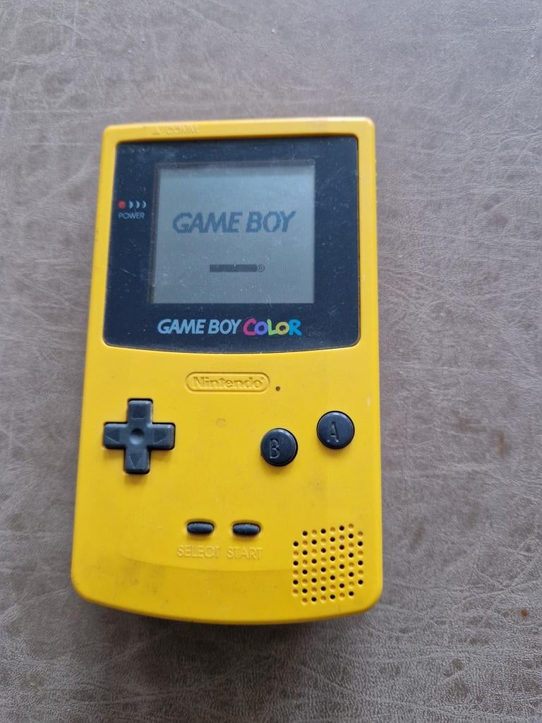 Game boy color jaune, Consoles de jeu & Jeux vidéo, Enlèvement, Utilisé, Game Boy Color