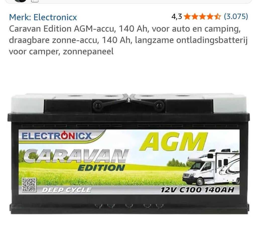 Leefbatterij, Caravanes & Camping, Caravanes & Camping Autre, Enlèvement