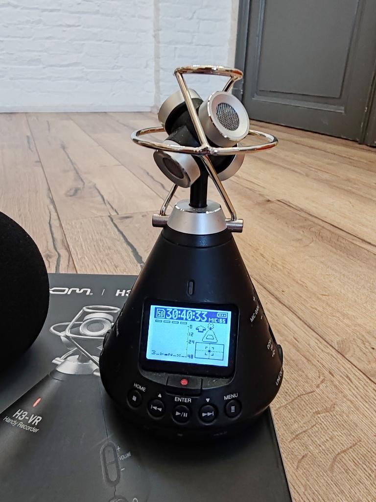 Zoom H3-VR, Enlèvement