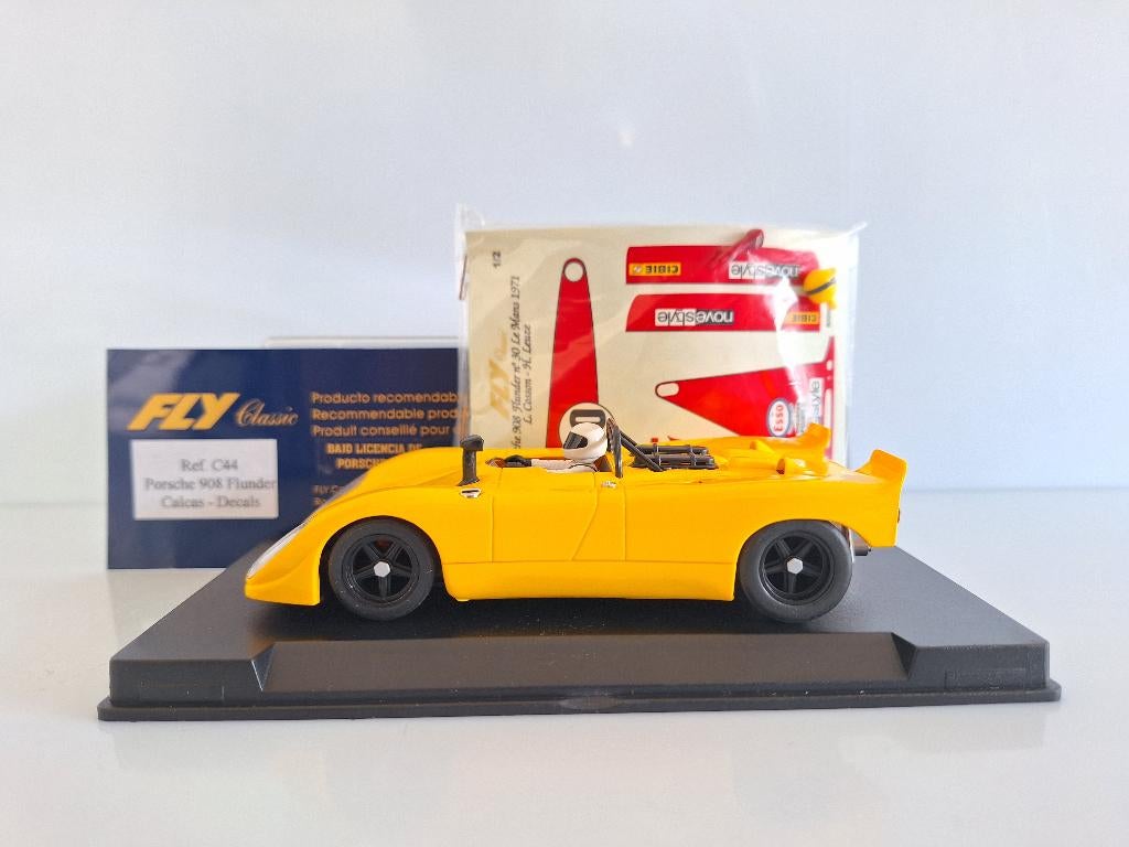 Fly Classic Porsche 908 Flunder Calcas Decals C44, Kinderen en Baby's, Speelgoed | Racebanen, Nieuw, Racebaan, Elektrisch, Overige merken