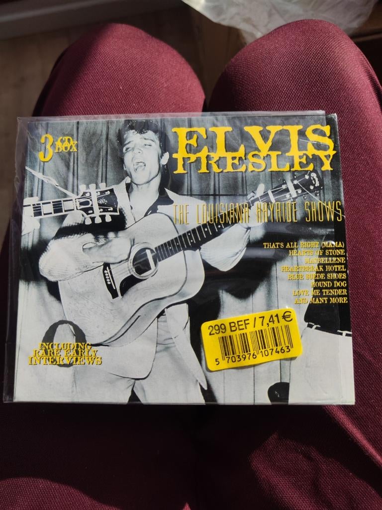 Elvis Presley 3 cd box, Ophalen