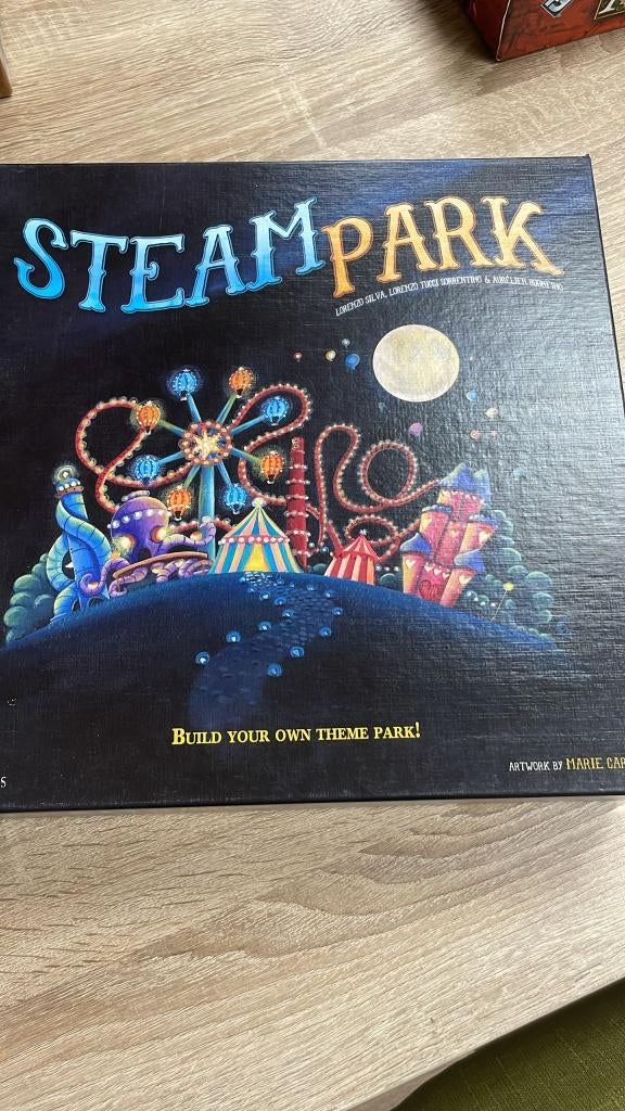 Steam park, Trois ou quatre joueurs, Enlèvement ou Envoi, Utilisé