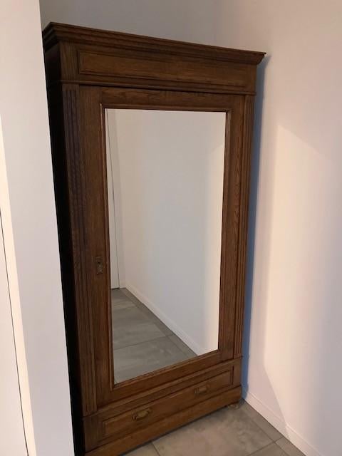 halkast, Antiek en Kunst, Antiek | Meubels | Kasten, Ophalen of Verzenden