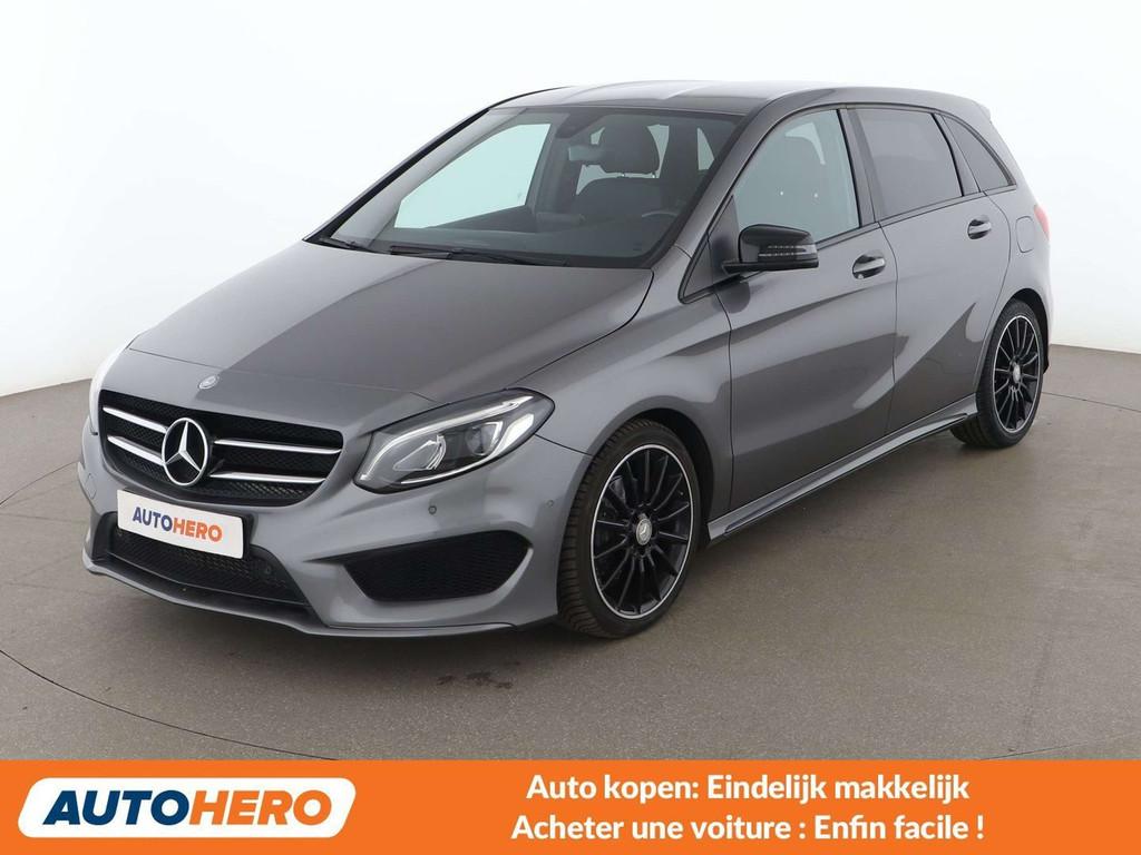 Mercedes-Benz B-Klasse 180 B 180 AMG Line (bj 2016), Auto's, 122 pk, Gebruikt, Zwart, Alcantara