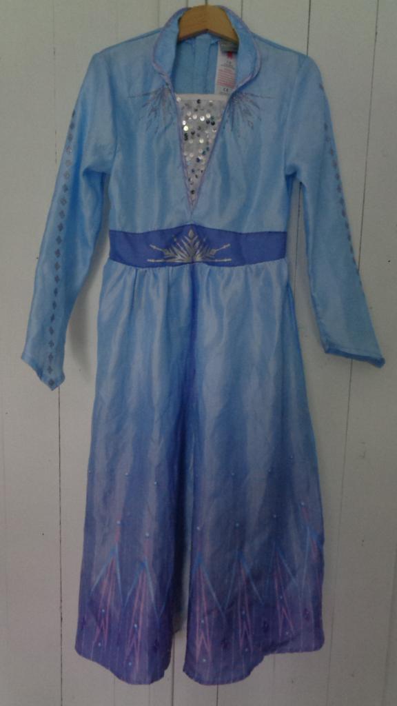 Frozen 2 Elsa van Disney maat 7 à 8 jaar, Kinderen en Baby's, Carnavalskleding en Verkleedspullen, Ophalen, Zo goed als nieuw