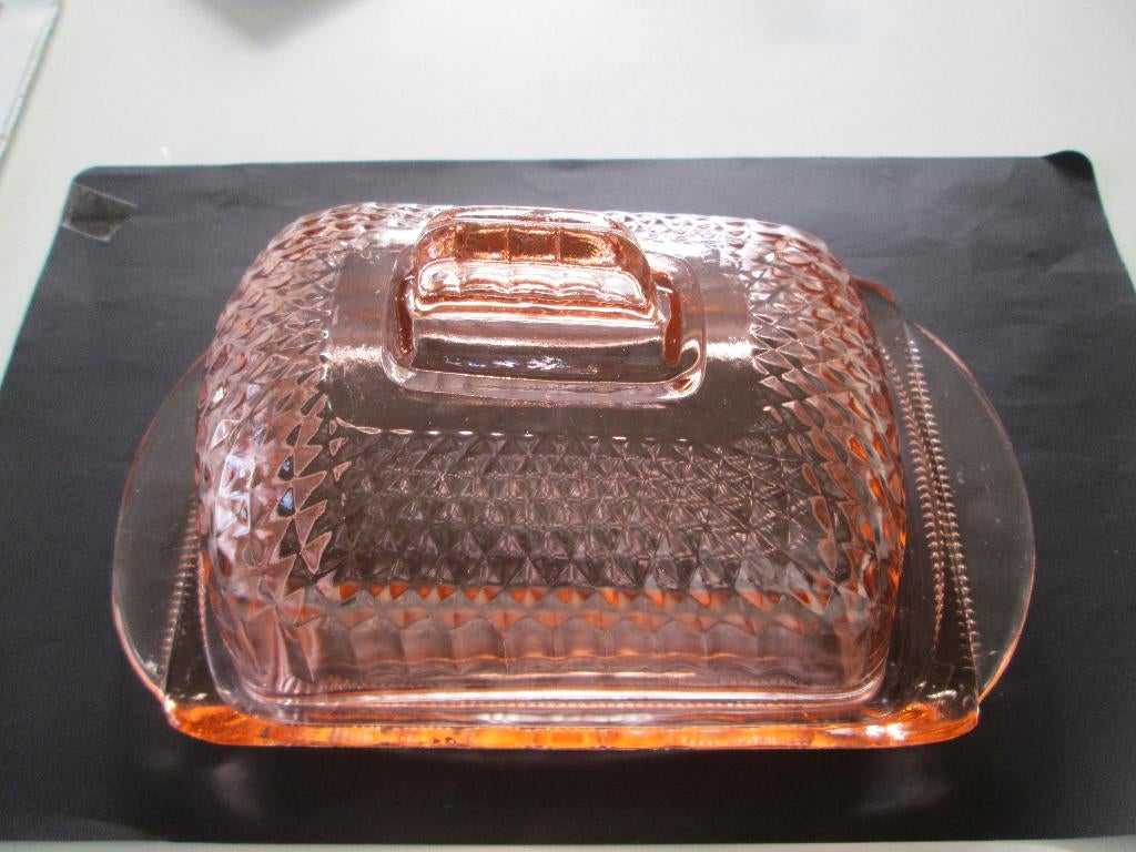 Kaasstolp ;Royal Leerdam AD. Copier in persglas, Ophalen of Verzenden