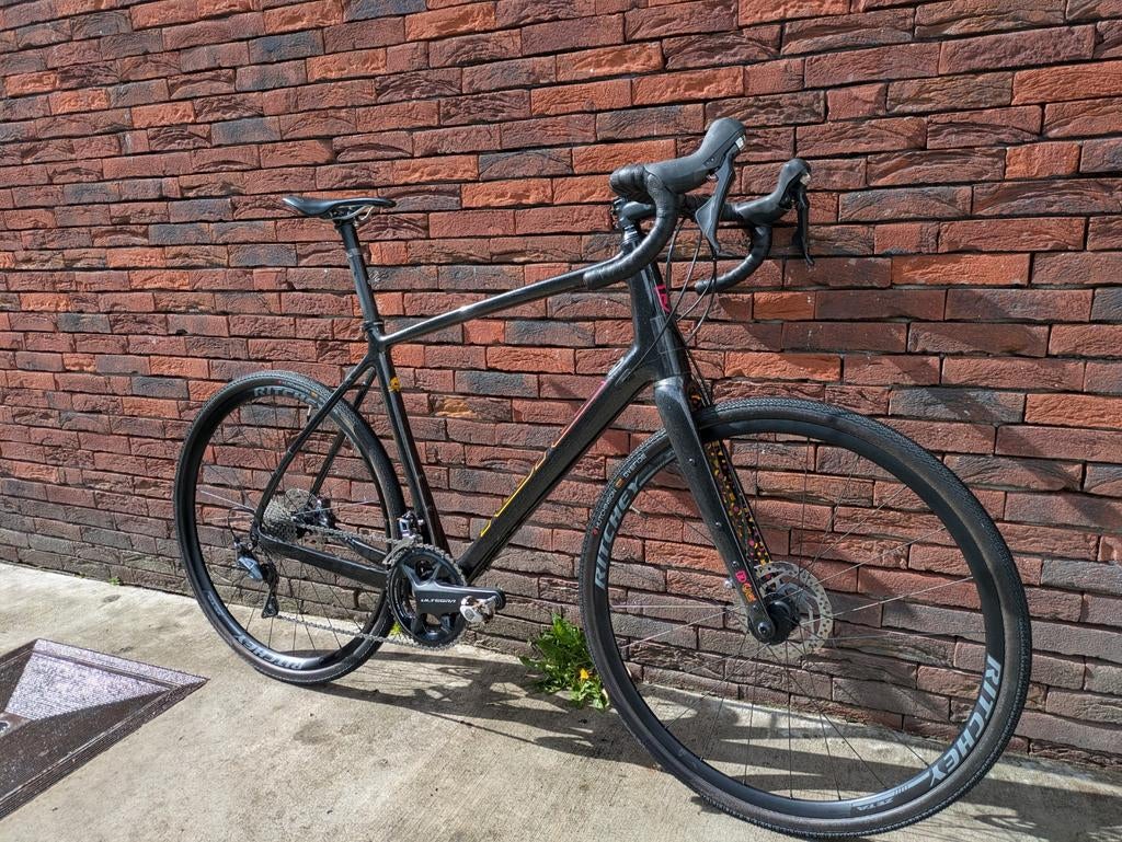 Kona Libre CR/DL carbon race-/gravelbike maat XL, 28 inch, Zo goed als nieuw, 57 tot 61 cm, Meer dan 20 versnellingen