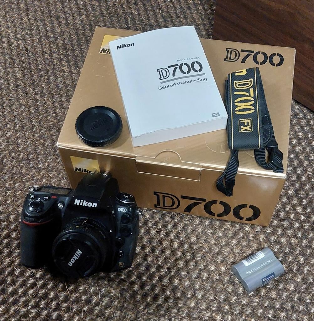 Nikon D700, Audio, Tv en Foto, Fotocamera's Digitaal, Ophalen, Gebruikt, Nikon, 12 Megapixel