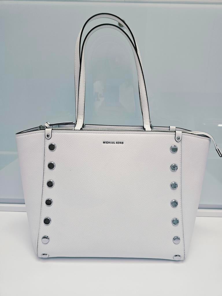 Michael kors Holly grand cabas blanc, Bijoux, Sacs & Beauté, Sacs | Sacs Femme