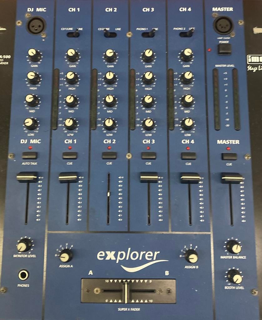 Stage line MPX 500, Muziek en Instrumenten, Mengpanelen, Ophalen, Gebruikt