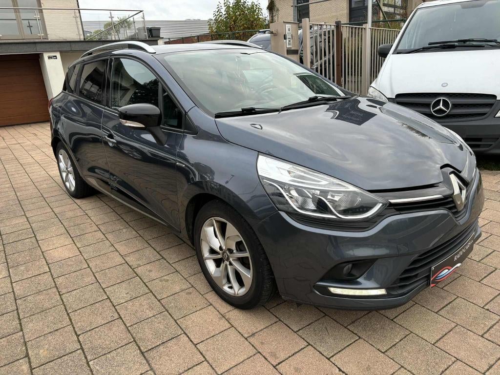 Renault Clio 900 cc benzine van 2017, Euro 6, Parkeersensor, Bedrijf, Zilver of Grijs