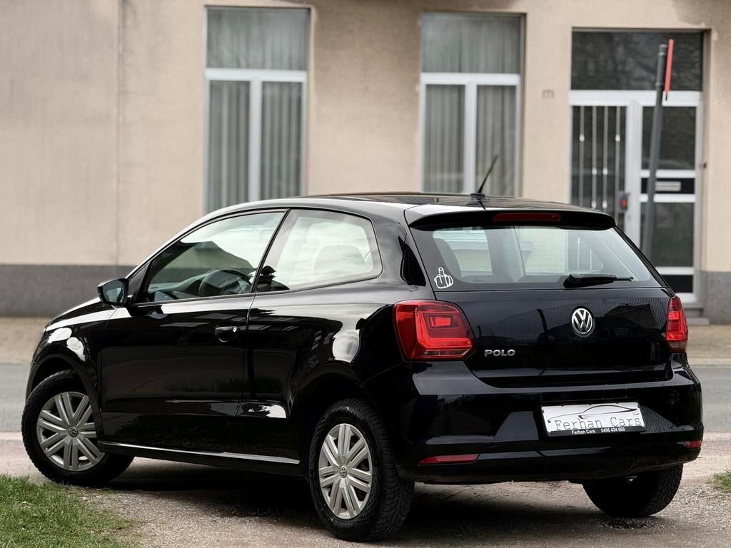 Volkswagen Polo 1.0i • Trendline • 2015 • Euro6b, Auto's, Voorwielaandrijving, Testrit aan huis, Stof, Zwart