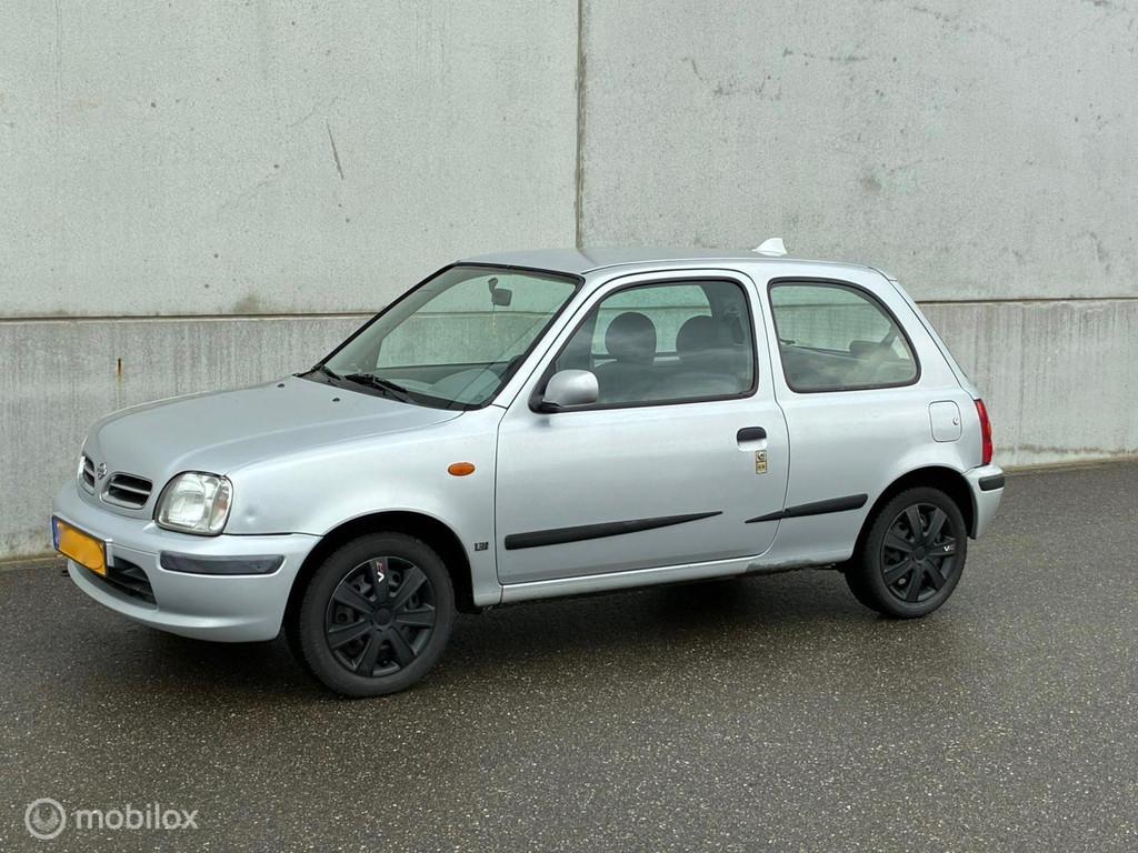 Nissan Micra 1.3 GL N-CVT 132056 km NAP AIRCO AUTOMAAT, Auto's, Airconditioning, Stof, 4 cilinders, 855 kg