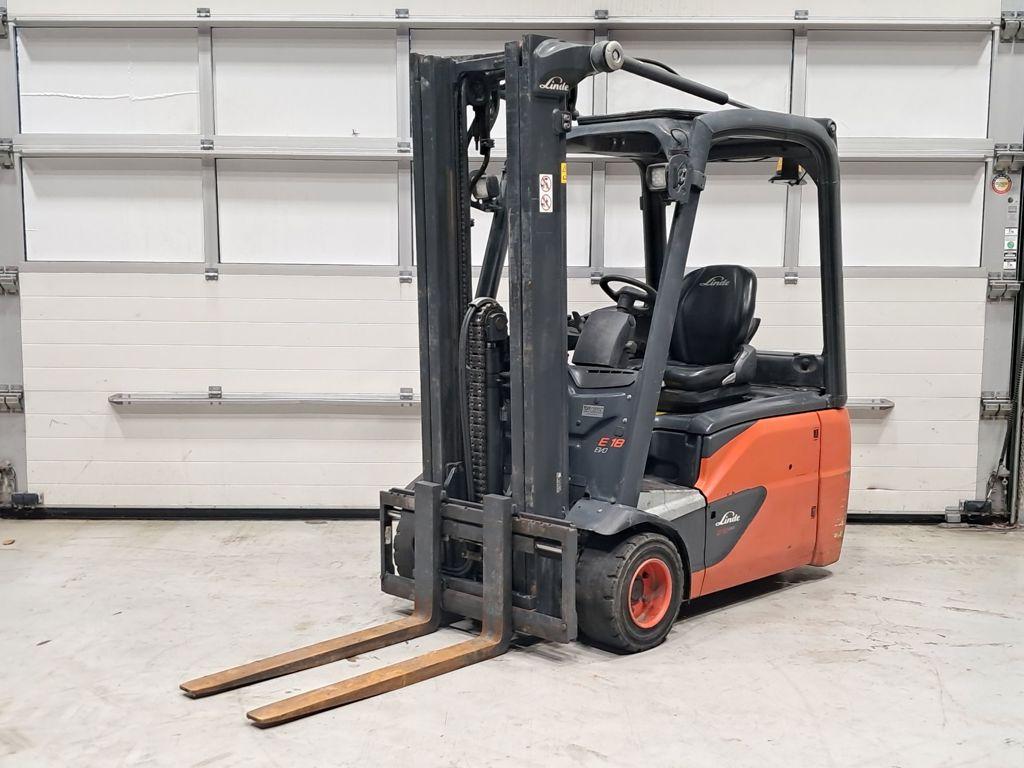 LINDE E18-02, 1000 tot 2000 kg, Elektrisch, Heftruck, LINDE