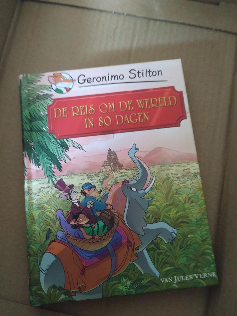 nieuw jeugd leesboek " de reis om de wereld in 80 dagen ", Ophalen of Verzenden, Nieuw