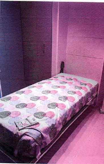 opklapbed in kast type CUBE verticaal, slaapmaat 90 x 200 cm, Maison & Meubles, Chambre à coucher | Lits, Utilisé, Une personne