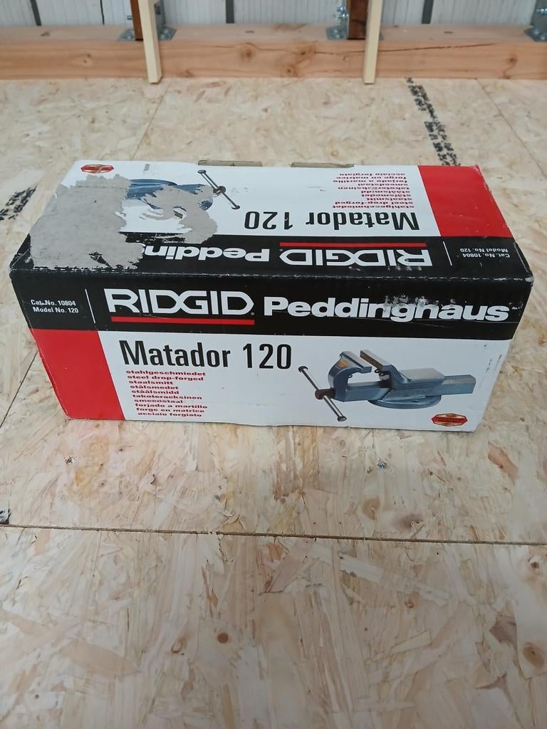 Rigide bankvijs Matador 120, Ophalen