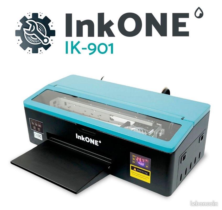 InkOne IK901 compleet DTF-pakket33cm+oven+verbruiksartikelen, Computers en Software, Printers, Ophalen, Gebruikt, Kleur printen