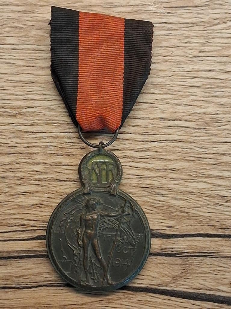 Belgische Ijzermedaille WO I, Verzenden