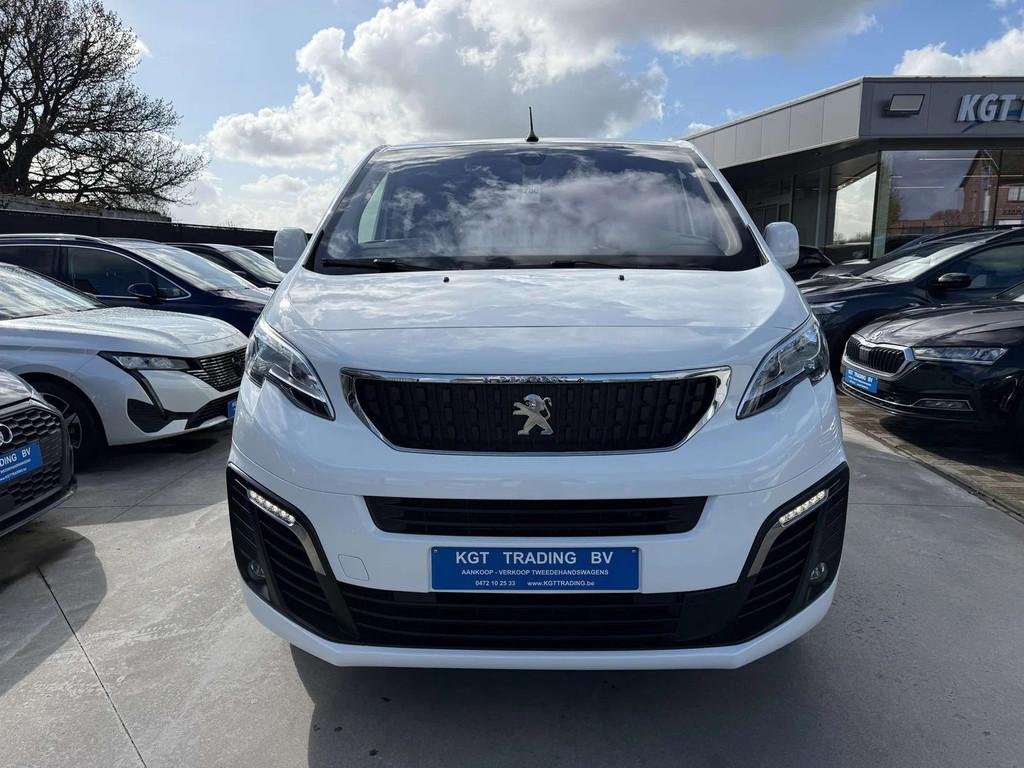 Peugeot Expert 2.0 BLUEHDI 6 ZIT AUTOMAAT NAVI CAMERA CARPLA, Auto's, Gebruikt, 4 cilinders, Wit, Bedrijf