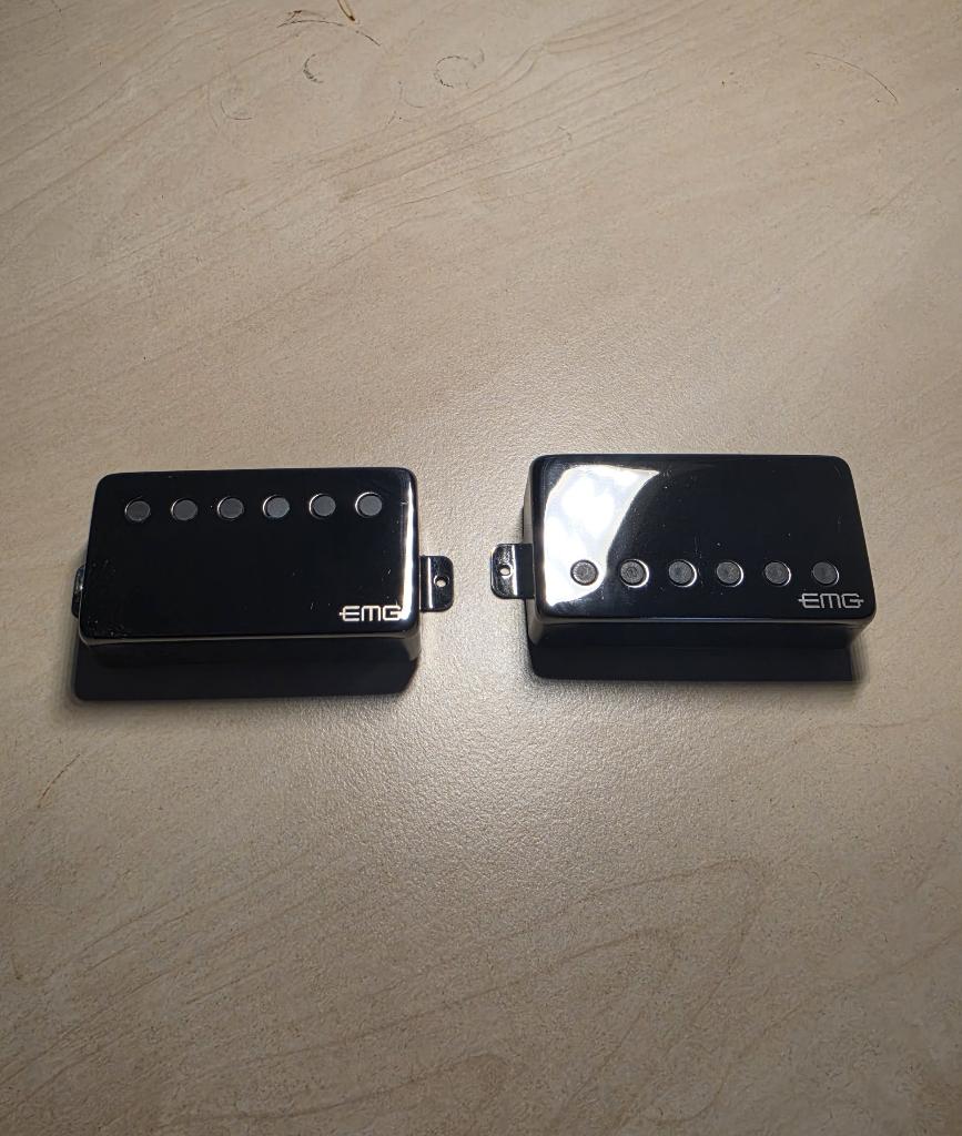 EMG James Hetfield signature - Black chrome, Muziek en Instrumenten, Instrumenten | Onderdelen, Ophalen of Verzenden, Zo goed als nieuw