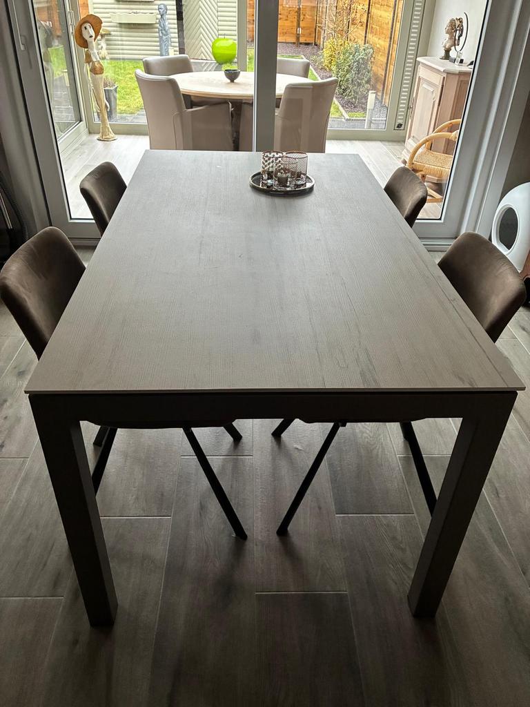 Design eettafelen 4stoelen, Huis en Inrichting, Ophalen, Zo goed als nieuw