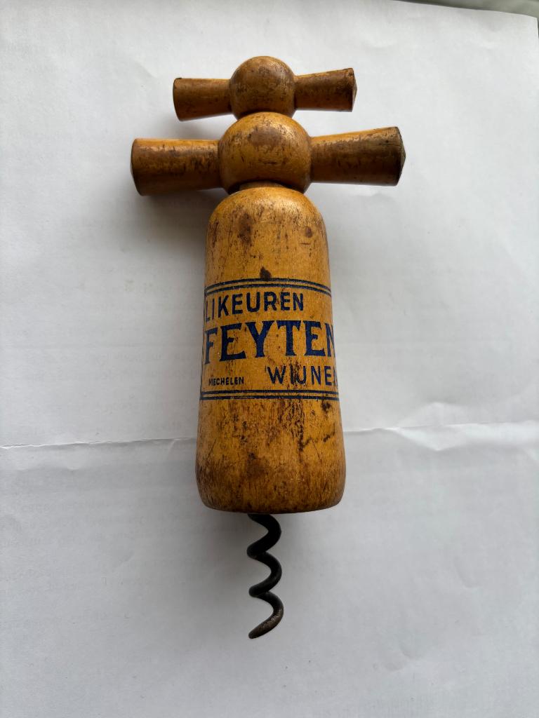 Feyten Mechelen kurkentrekker, Ophalen of Verzenden, Gebruikt