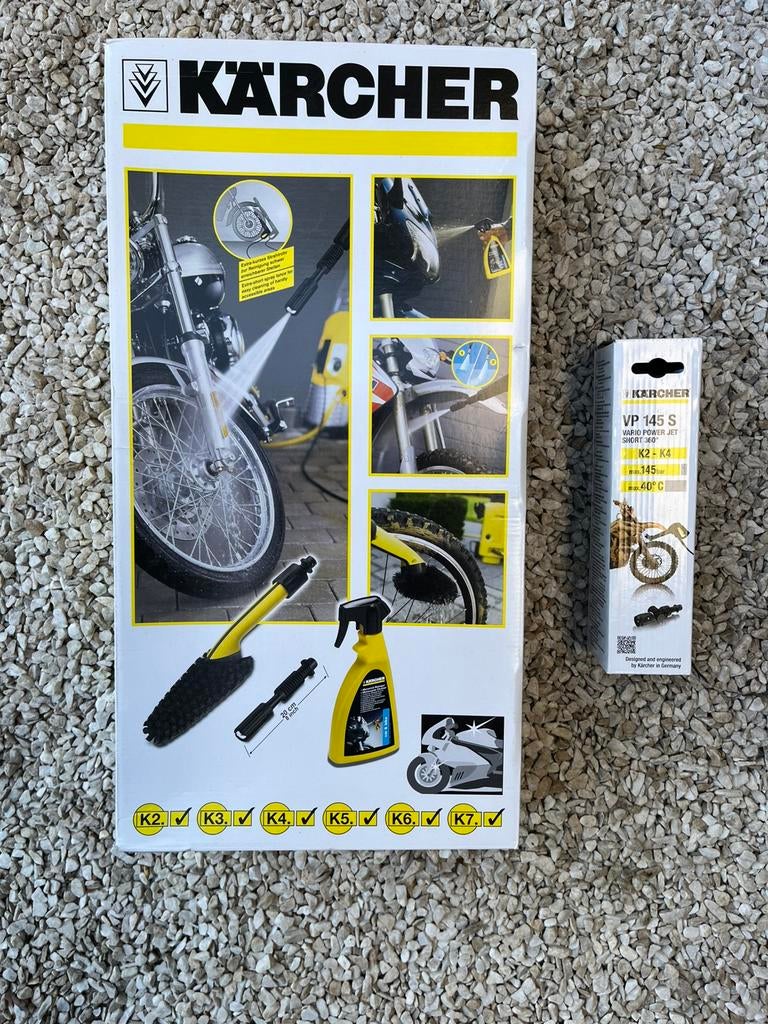 Kärcher reinigingsset voor Motor, fiets, ATB,…, Ophalen