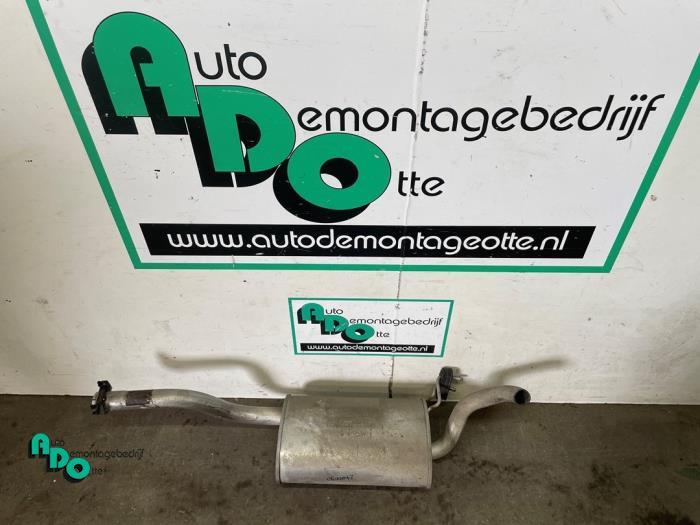 Uitlaat Einddemper van een Fiat Punto (Punto 99-), Auto-onderdelen, Uitlaatsystemen, Fiat, Gebruikt, 3 maanden garantie, Ophalen of Verzenden