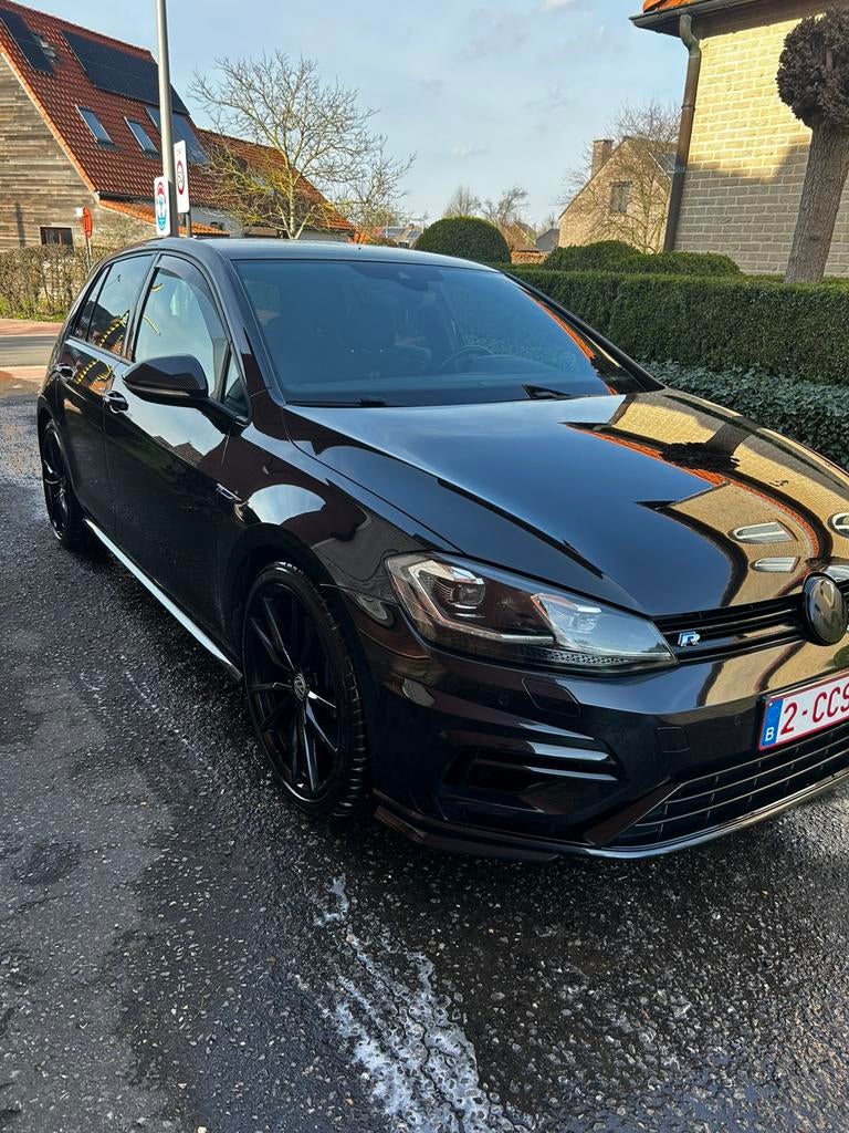 Volkswagen golf 7.5 r, Auto's, Volkswagen, Automaat, Zwart, 5 deurs, 287 kW