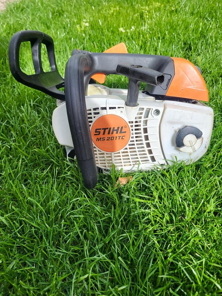 Boomzaag sthihl MS 201tc ., Ophalen
