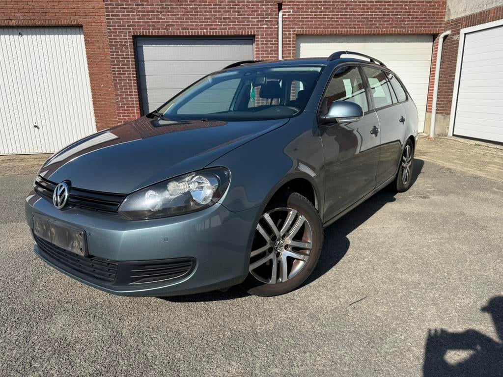 Vw Golf 1.6 diesel, Auto's, Voorwielaandrijving, Euro 5, Stof, Zwart