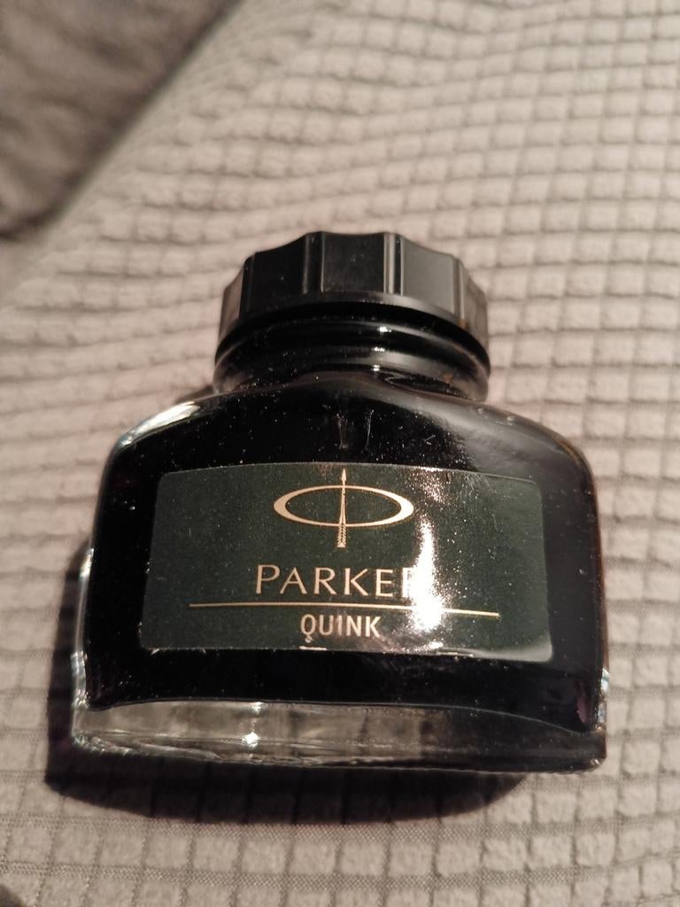 Nouveau pot d'encre pour stylo plume Parker avec boîte (nouv, Neuf, Enlèvement ou Envoi, Parker, Stylo