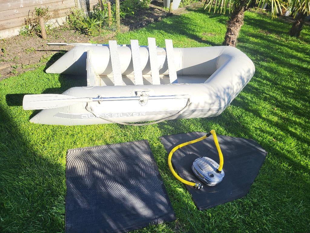 Rubberboot Quicksilver 2m40, Sports nautiques & Bateaux, Canots pneumatiques, Enlèvement, Utilisé, Bois, Quicksilver