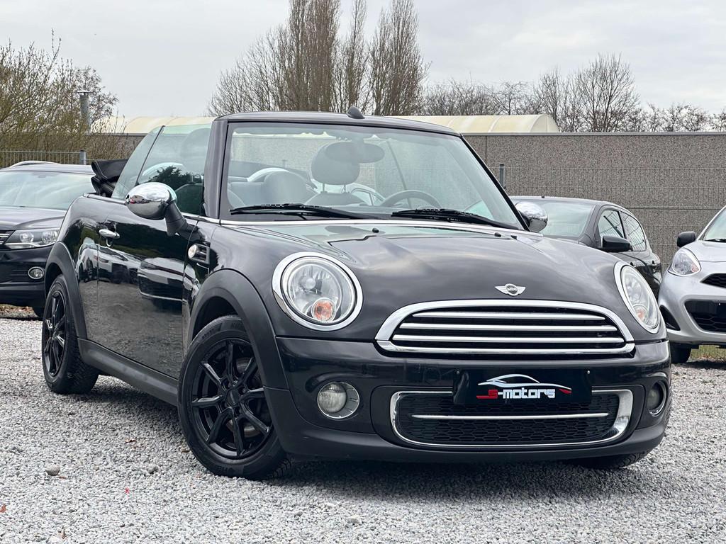 MINI Cooper D Cabrio 1.6 D • ROULE PARFAITEMENT (bj 2012), Auto's, Mini, Voorwielaandrijving, Gebruikt, 4 cilinders, Cabriolet