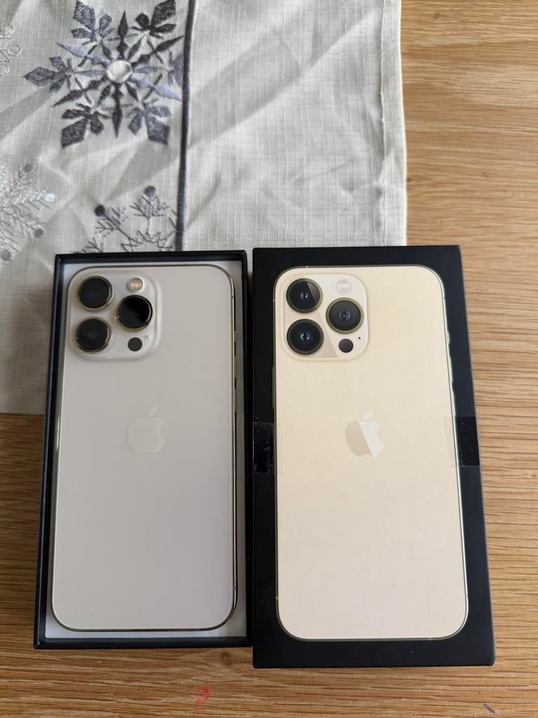 Iphone 13pro gold, Télécoms, Téléphonie mobile | Apple iPhone, 80 %, 128 GB, Or, Comme neuf
