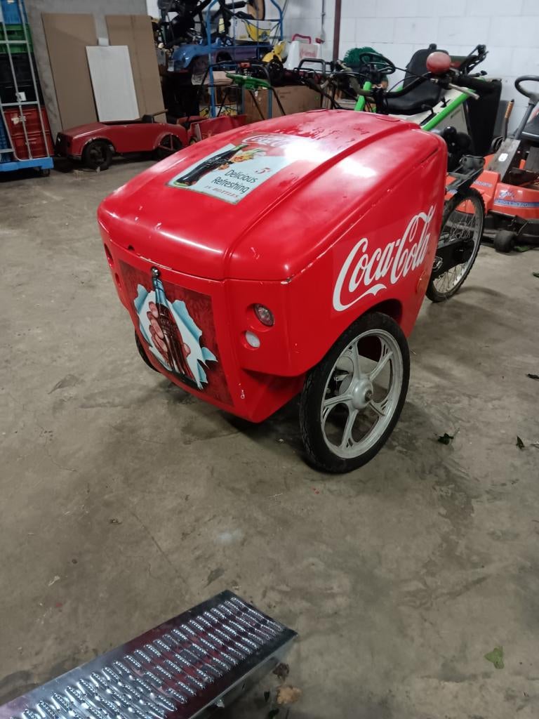 elektrische bakfiets, collectors item, prijs 450€, Fietsen en Brommers, Fietsen | Bakfietsen, Overige merken, Gebruikt, Goederen