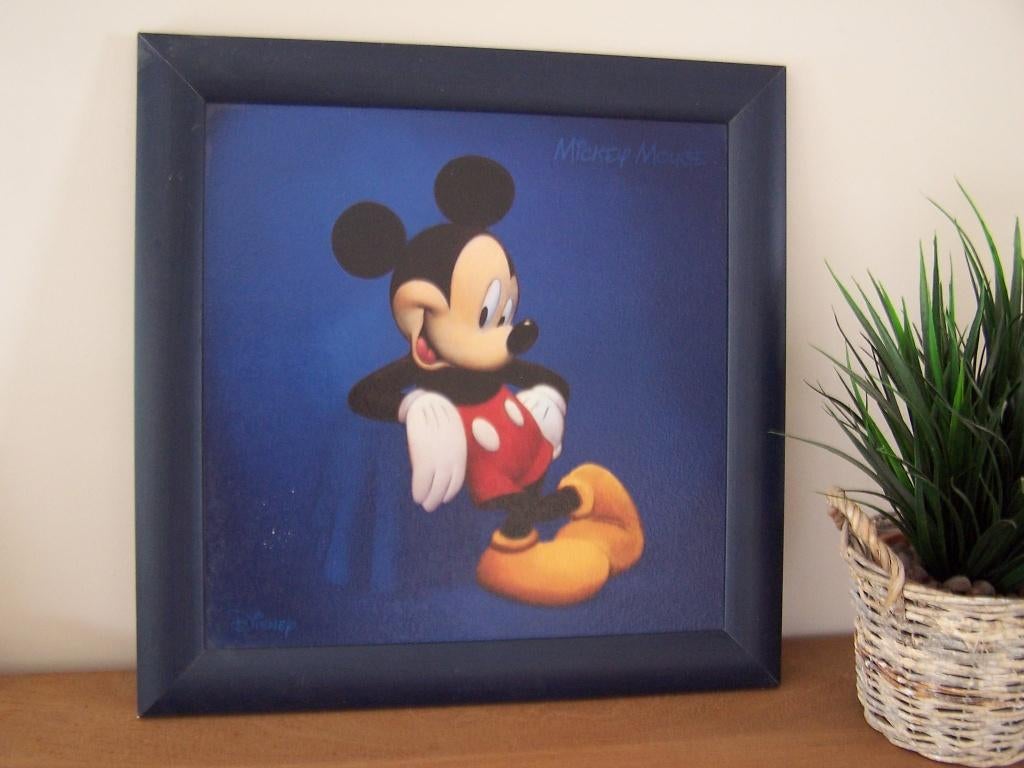 Cadre Mickey Mouse, Enlèvement ou Envoi, Comme neuf, Décoration murale