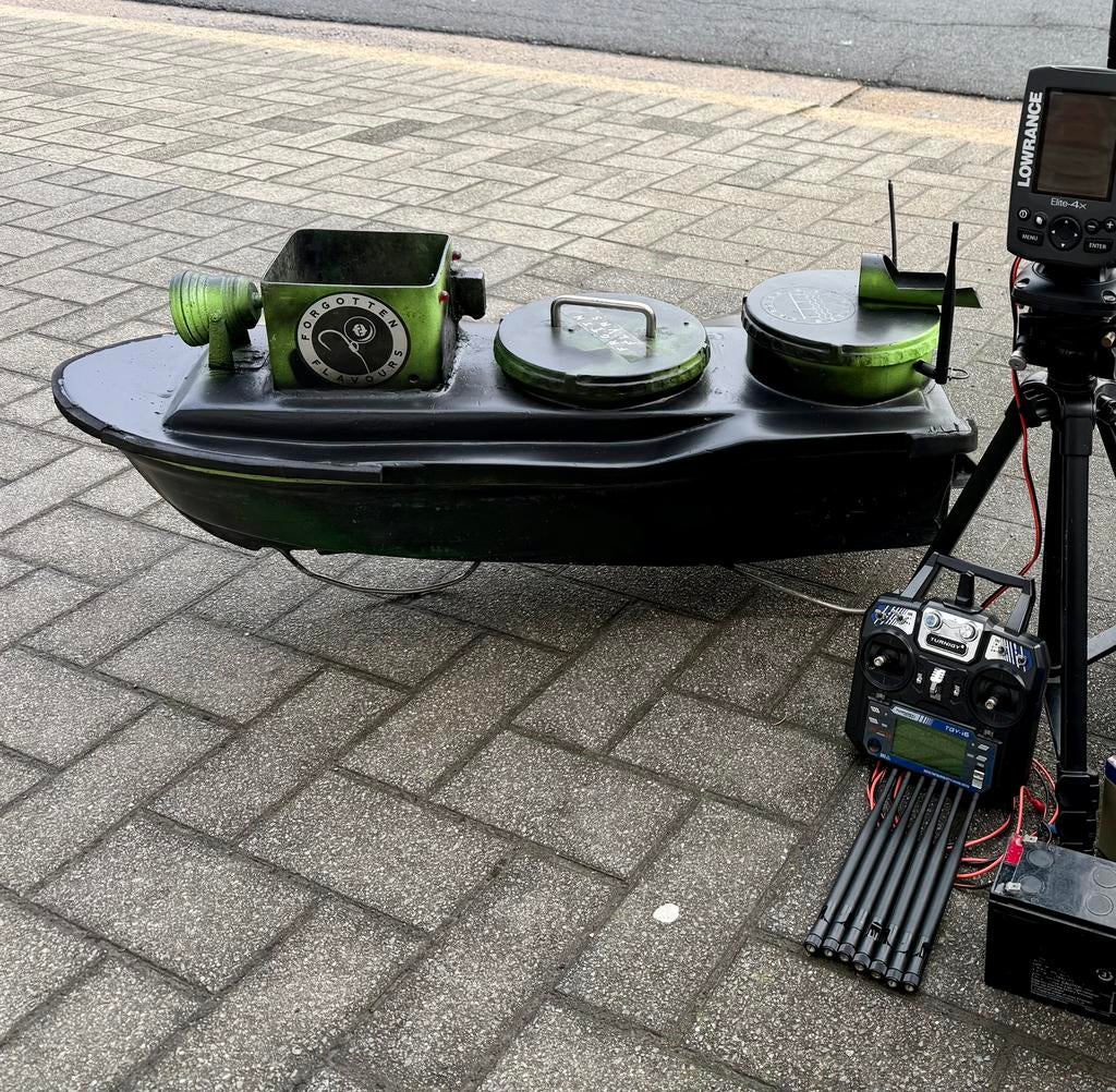 Broecks voerboot de grote stompe, Watersport en Boten, Ophalen, Zo goed als nieuw, Complete set