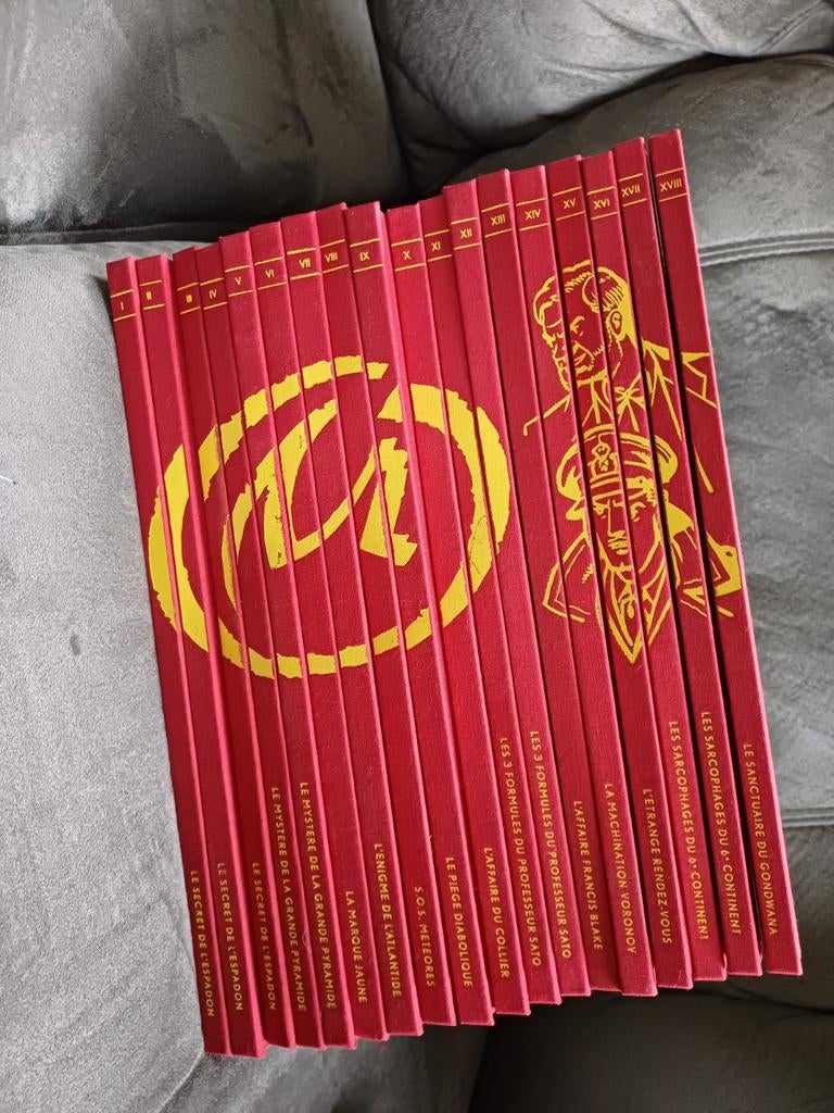 Blake en Mortimer Blake en Mortimer avond 1 tot 18, Boeken, Stripverhalen, Meerdere stripboeken, Ophalen of Verzenden, Zo goed als nieuw