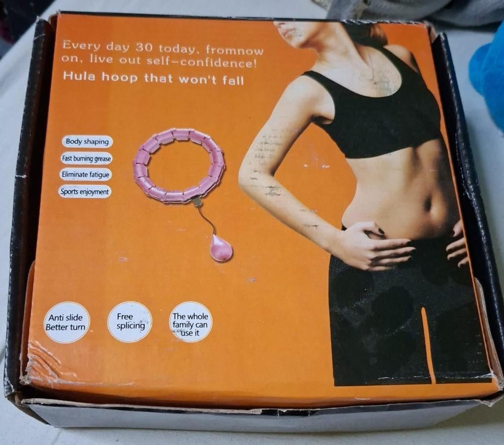 figuurtraining: hoelahoep, verstelbaar..., Ophalen of Verzenden, Zo goed als nieuw, Buik, Buikspierwiel