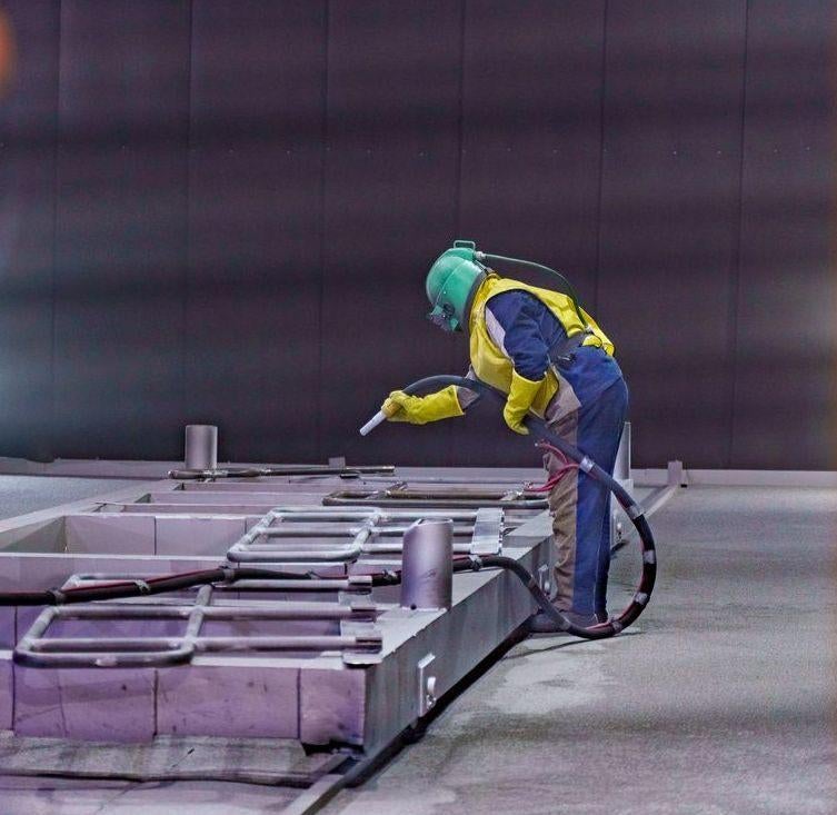 Sablage et revêtement — Grande capacité